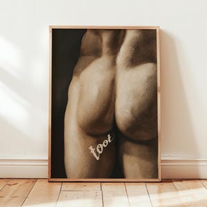 Lustige Restroom Kunst Toilette Dekor Bachelor Geschenk männliche Figur Studieren Druck (digitaler Download)