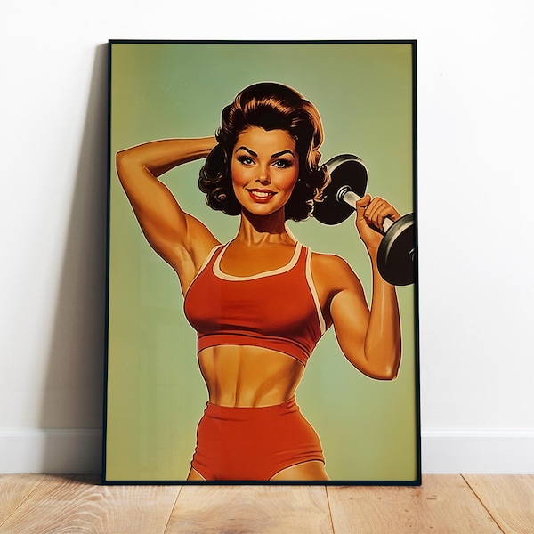 Female Motivational Gym Posters - Etsy