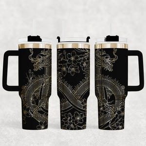 Year of the Dragon Blossom | Free Shipping 40 oz Tumbler