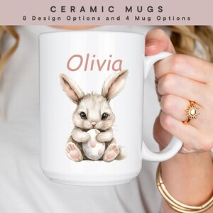Custom Easter Gift Mug Teacher Easter Gift for Kids Easter Gift Ideas Personalized Easter Gift for Easter Box Easter Coffee Mug Easter Eggs