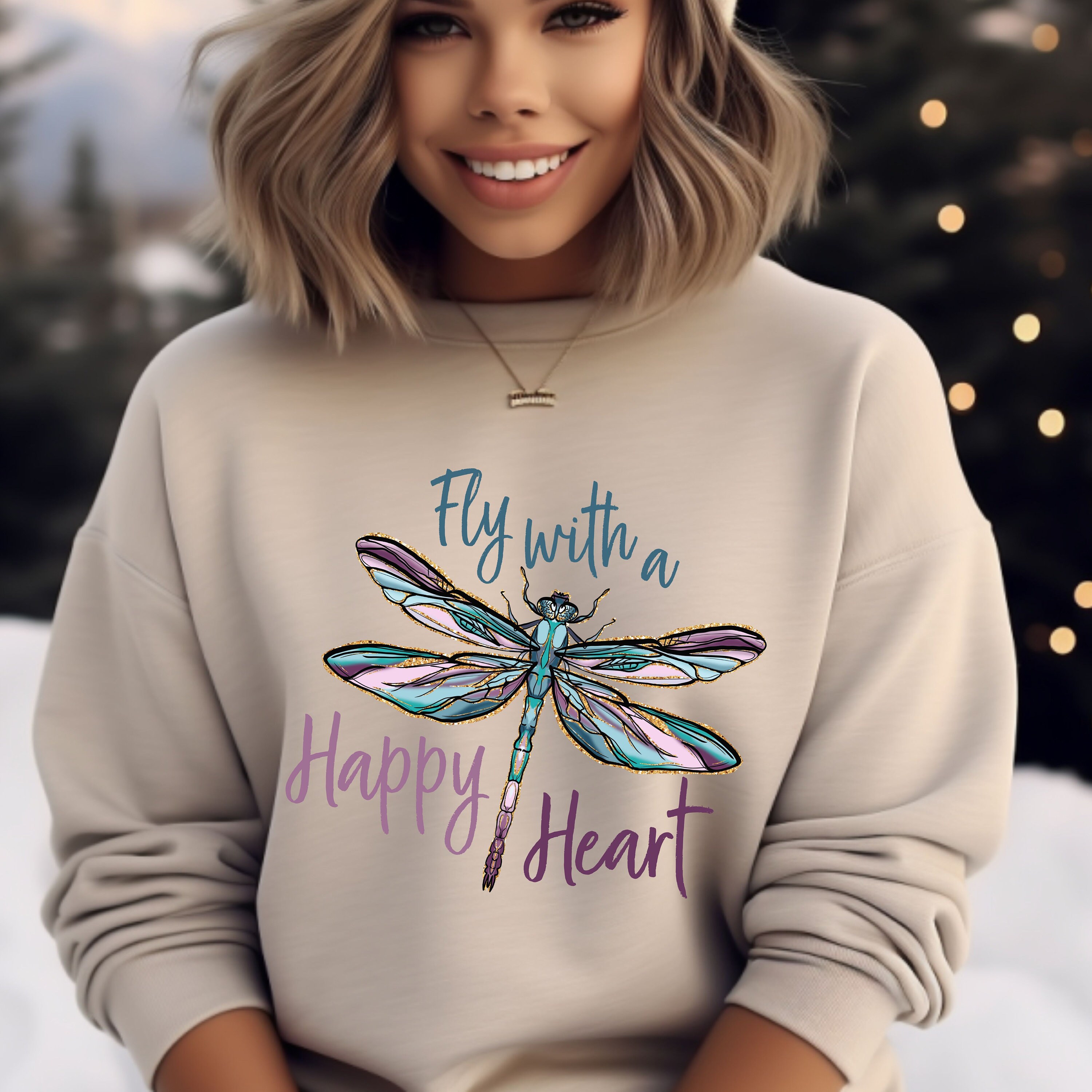 Dragonfly Sweatshirt Etsy