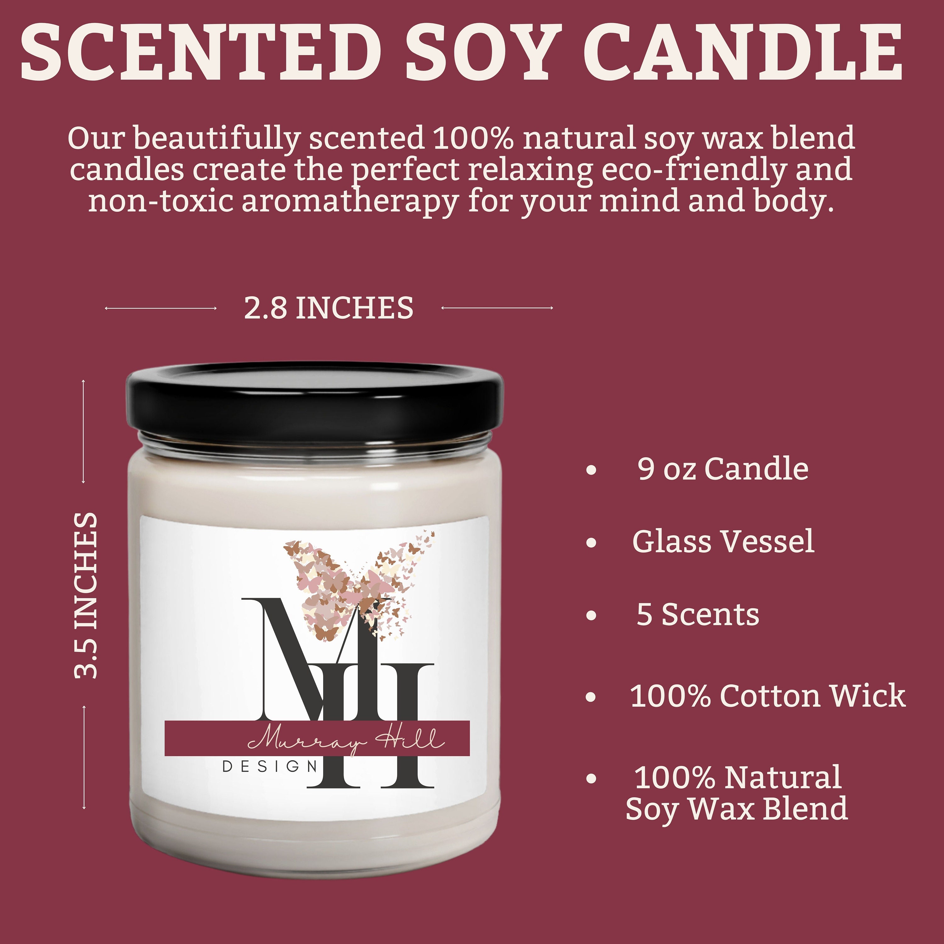 Personalized Gift Valentine Candle I Love My Girlfriend Gift Romantic