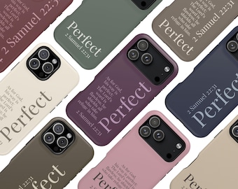 Christian Phone Case -  Bible Verse 2 Samuel 22:31 - MagSafe Compatible Dual Layer Cover
