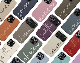 Christian Phone Case MagSafe or Non-MagSafe Compatible - Custom Dual Layer Protective Tough Case