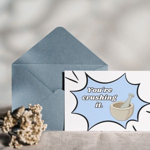 Funny Medical Greeting Cards Printable, Hilarious Medicine Card, Medical Humor, Celebration card, Appreciation card for pharmacist