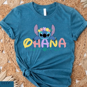 Disney Ohana Shirt,Ohana Shirt, Disney Shirt, Lilo And Stitch Shirt, Ohana Means Family Shirt, Hawai Shirt, Gift For Her, Disneyworld Tee