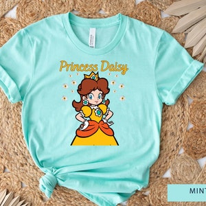 Super Mario Princess Daisy Shirt,Princess Daisy Star Shirt,Super Mario Shirt,Super Mario Nintendo Shirt, Mario Gift Shirt