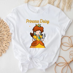 Super Mario Princess Daisy Shirt,Princess Daisy Star Shirt,Super Mario Shirt,Super Mario Nintendo Shirt, Mario Gift Shirt