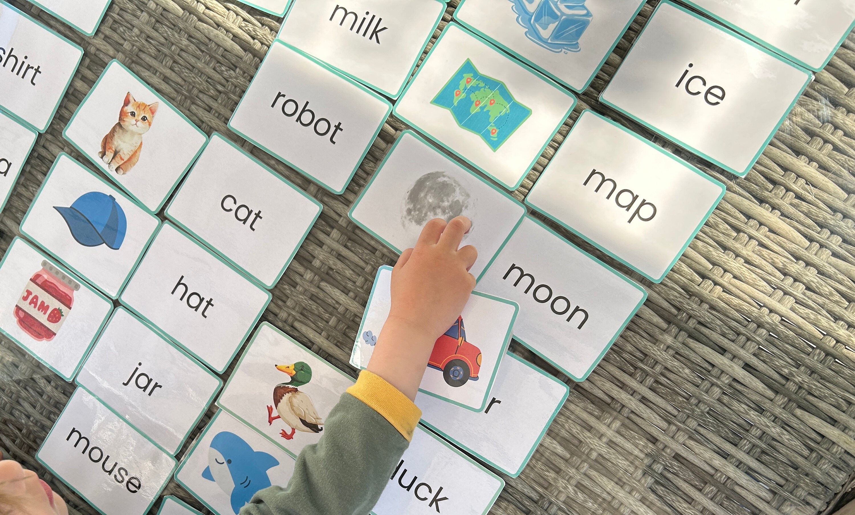 Printable Digital Flashcards for Kids Educational Learning Cards for ...