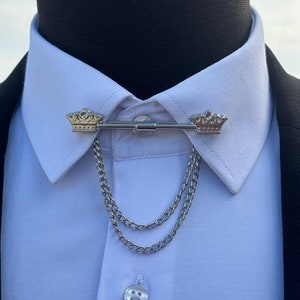 Collar Bar, Shirt Collar Clipsc, Men&#39;s Collar Tie Bar, Shirt Mens Accesories, Man Wedding Accesorry, Gifts For Men