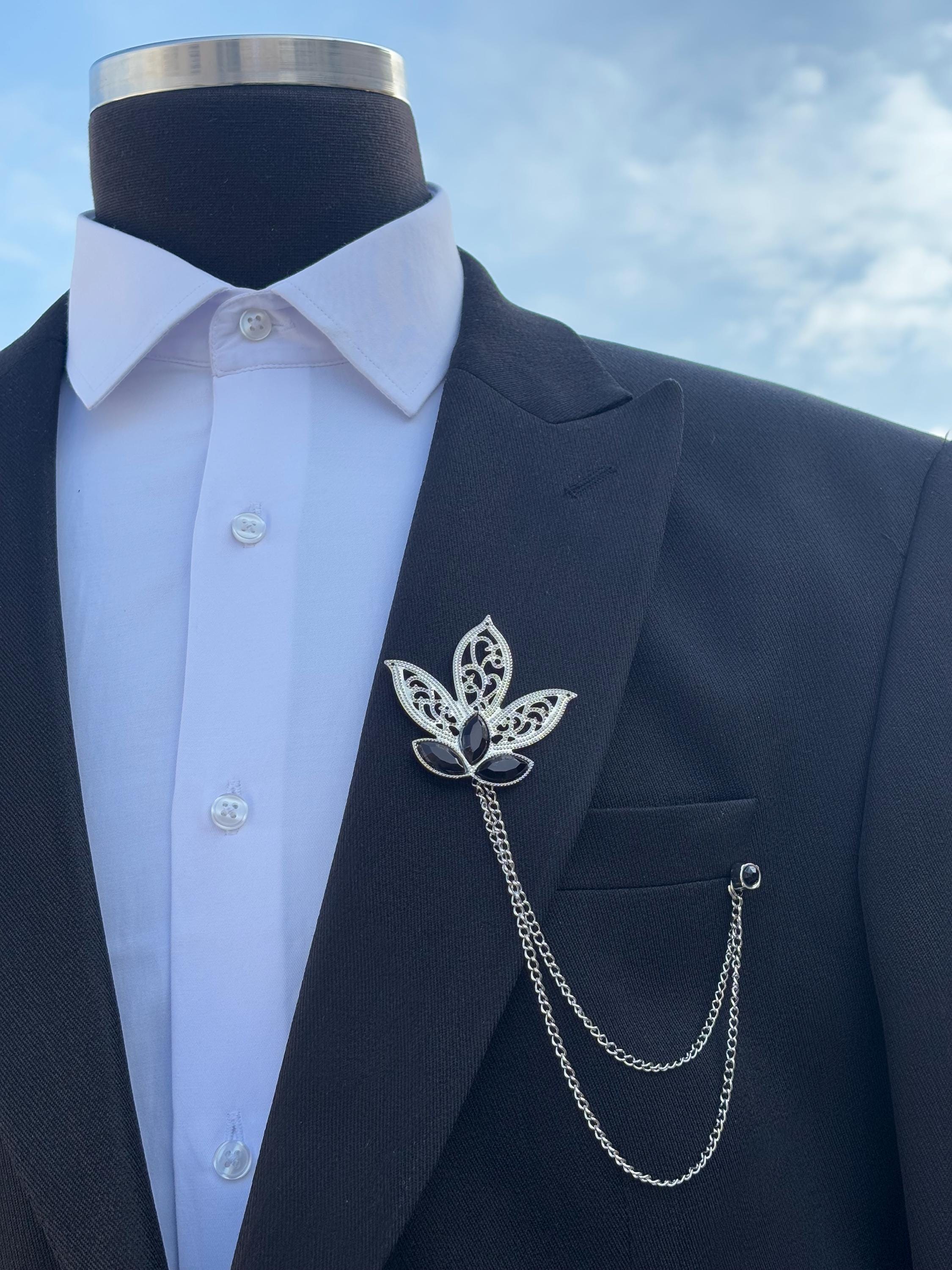 Spilla per donna uomo moda cristallo bella spilla carina