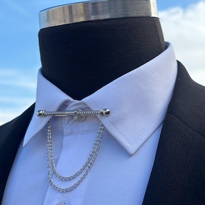 Collar Bar, Shirt Collar Clipsc, Men&#39;s Collar Tie Bar, Shirt Mens Accesories, Man Wedding Accesorry, Gifts For Men