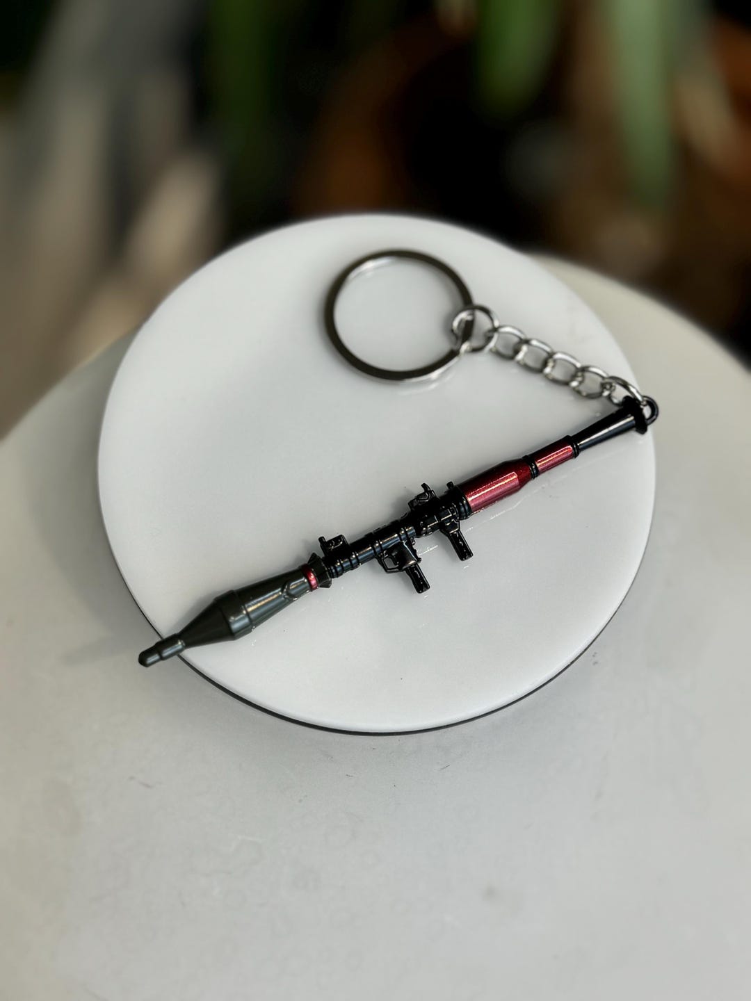 RPG Rocket Launcher Keychain: Military Style Gamer Gift - Etsy