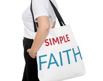 SIMPLE FAITH Tote Bag