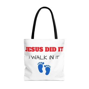 JESUS DID IT Tasche