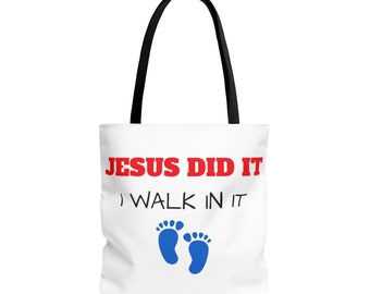 JESUS DID IT Bag