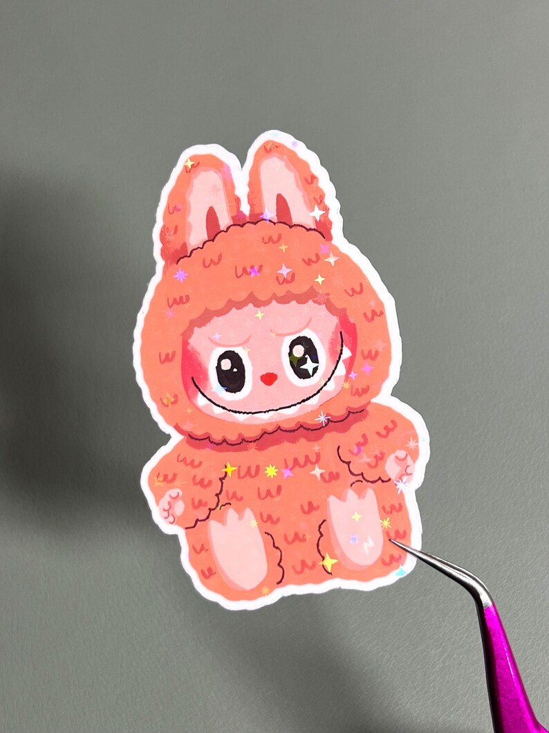 Labubu Sticker, Have A Seat Labubu Stickers, the Monsters Labubu