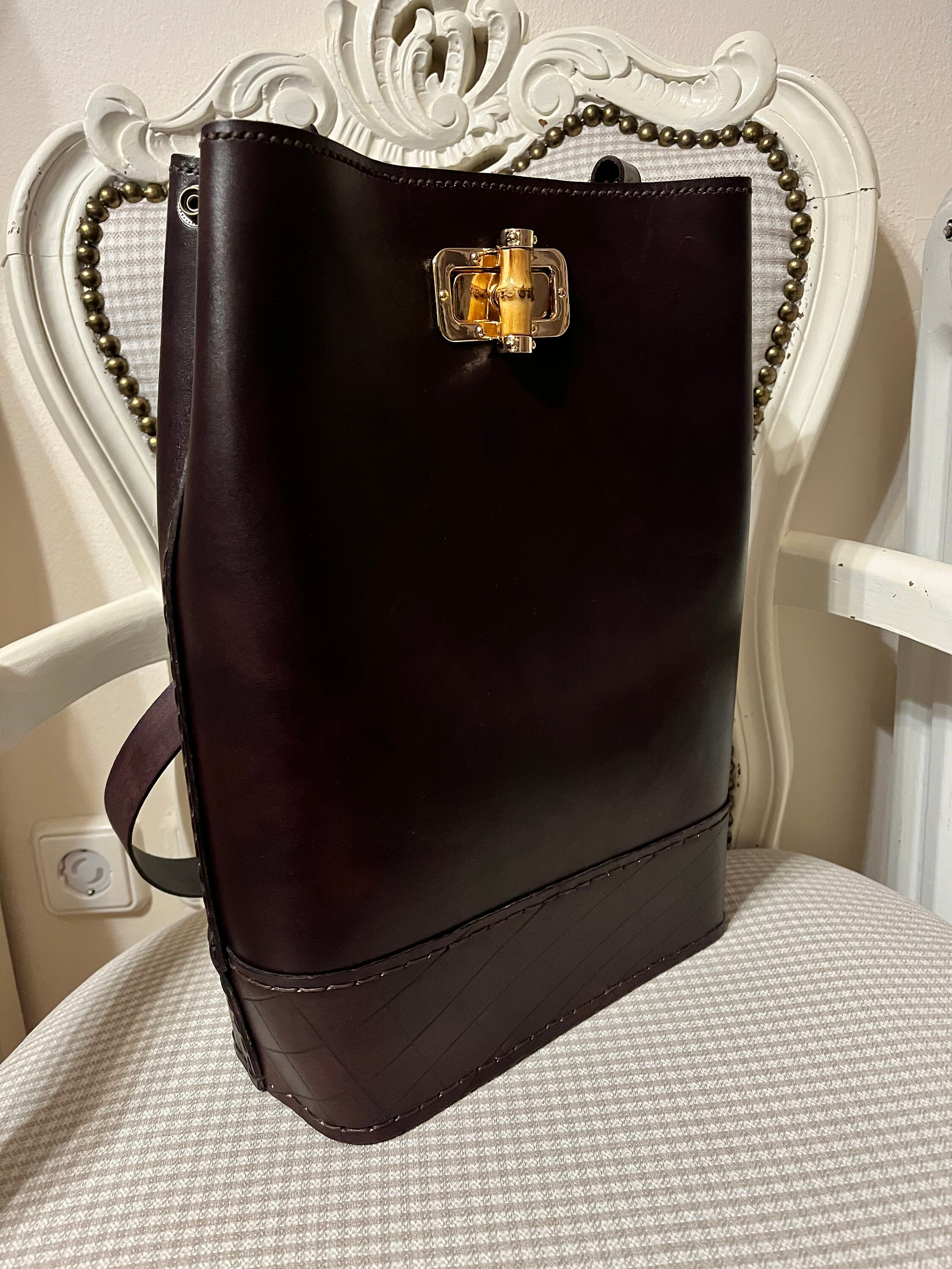 Dooney & bourke cheap patent leather pod backpack