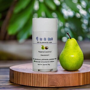 Deodorante Senza Alluminio Pera Cocco