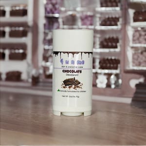 Deodorante al cioccolato a base vegetale