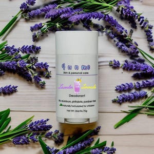 Lavender Lemonade Deodorant Natural