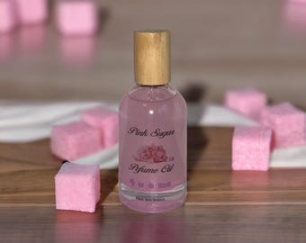 Aceite de perfume de azúcar rosa