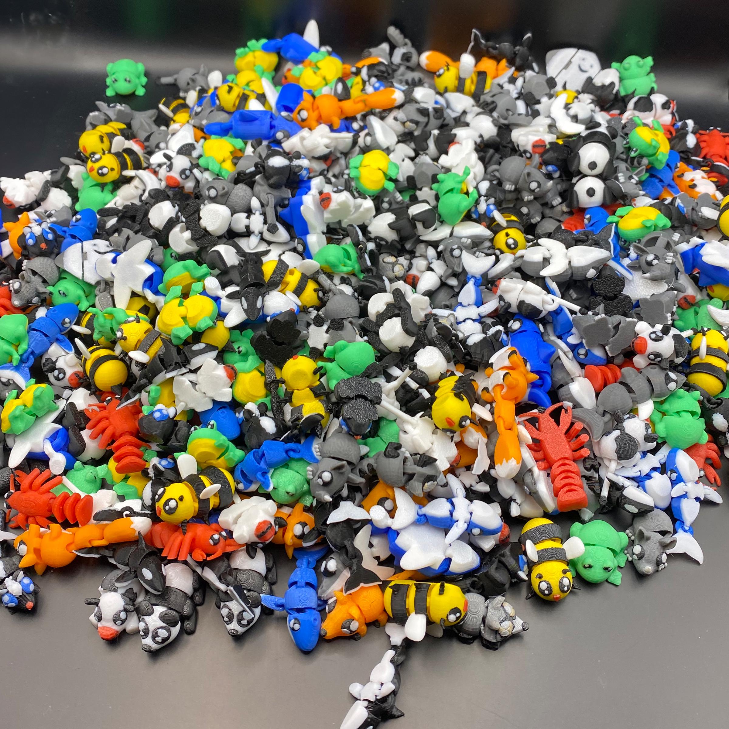3D Printed Articulated Mini's - Etsy