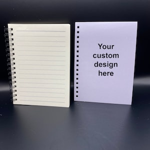 Custom design spiral hardcover notebook