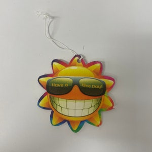 Have a Nice Day Car Air Freshener