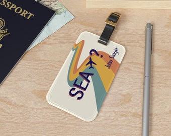 Custom Luggage Tag | Personalized Luggage Tag | Gift for Travelers