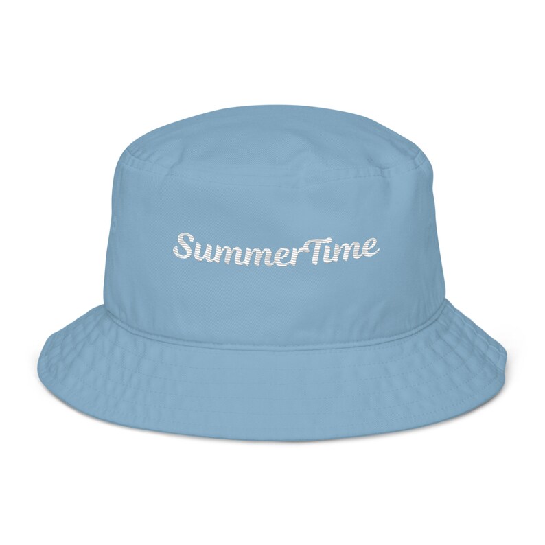Organic Summertime Bucket Hat Etsy