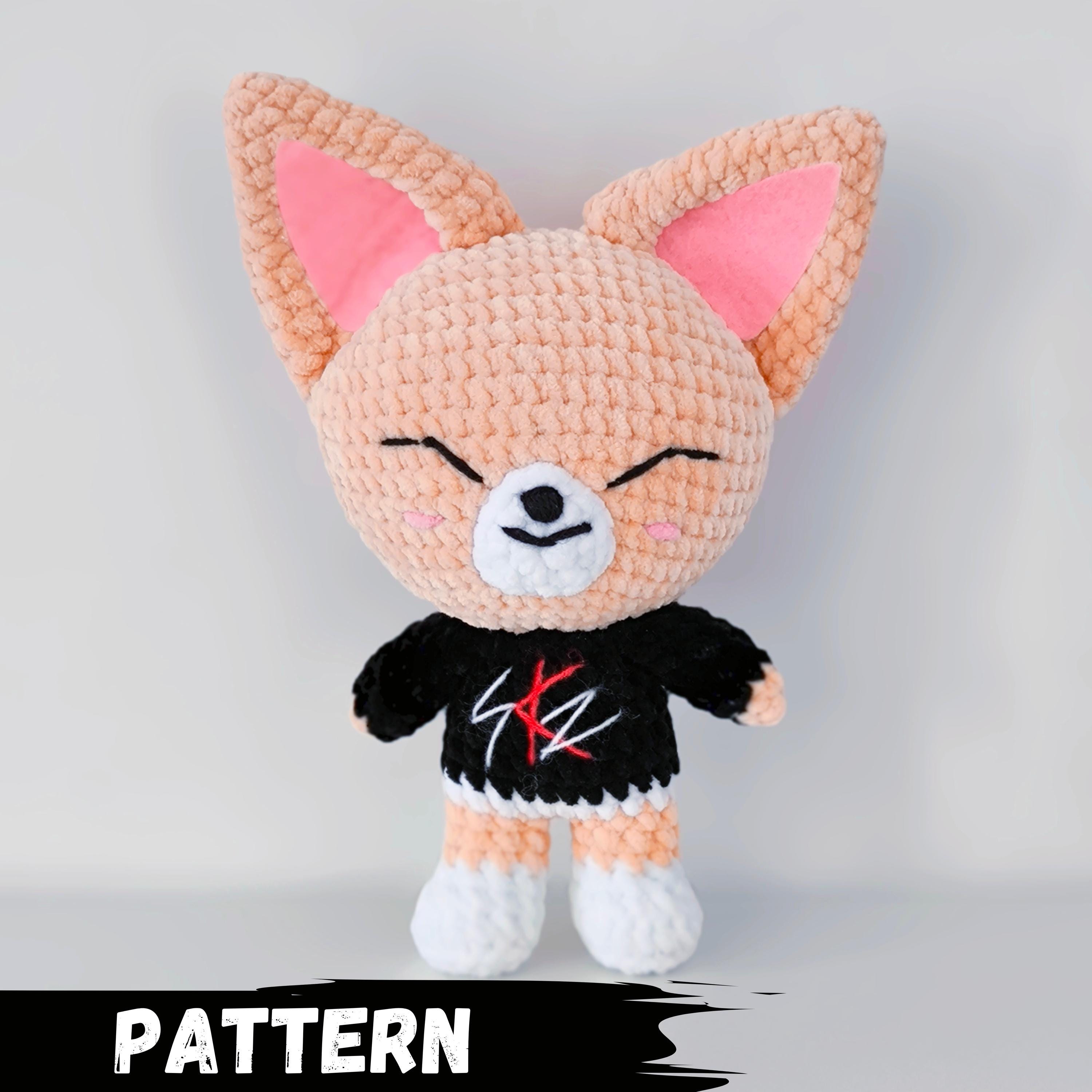 Crochet Amigurumi Pattern - Foxi.ny (SKZOO) (EN, RU) - Etsy