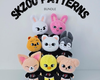 skzoo plush 10cm ver 8体セット STRAY KIDS - SKZOO - SKZ'S MAGIC SCHOOL PLUSH (10 CM Ver