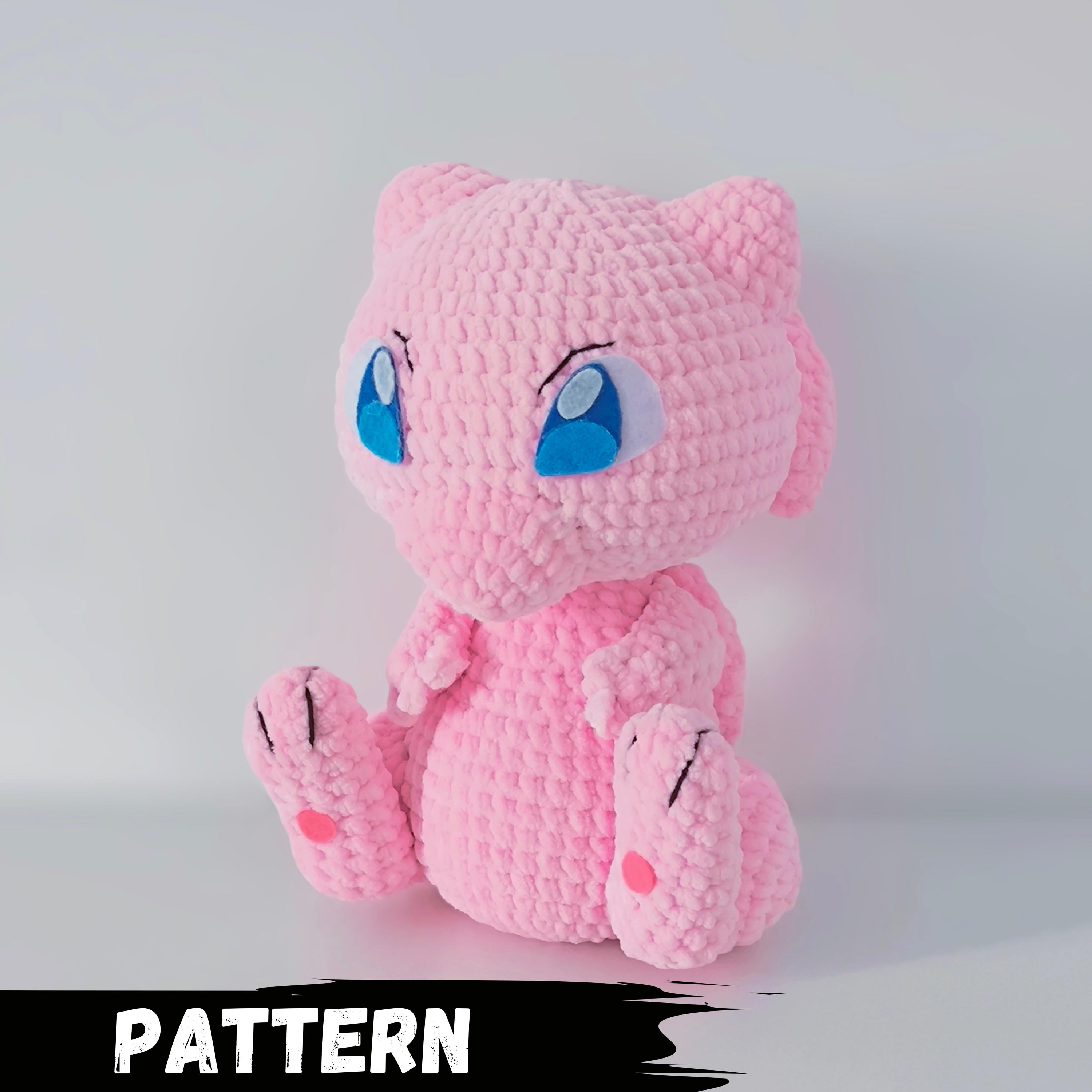 かぎ針編みのあみぐるみパターン - ミュウ (ポケモン) (EN、RU) - Etsy