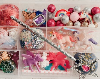 Unicorn Playdough Kit, Magical Unicorn Playdoh, Playdough Kit Kids, Kids Gift