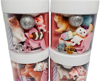 Kitty Cat Playdough Jar