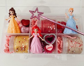 Princess Playdough Kit, Royal Princess Playdough, Magical Vacation Playdough, Orlando Vacation Gift, Girl Gift, Playdough Kit