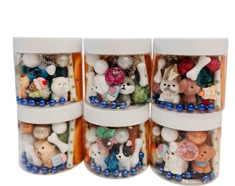 Pets Playdough Jar, Puppy Jar, Doggy Playdough, Pets Toy