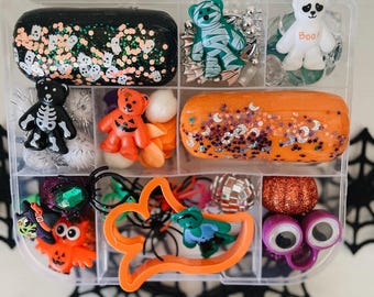 Halloween Party Playdough Kit, Halloween Kids Gift, Halloween Playdough