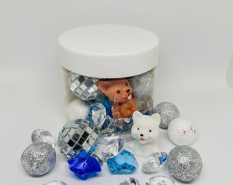 Doggie Disco Party Playdough Jars