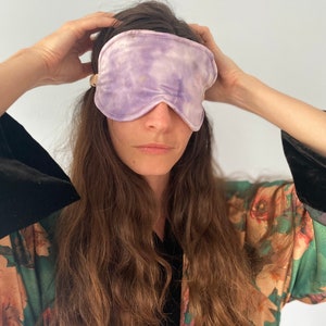 Botanically Dyed Silk Sleep Mask