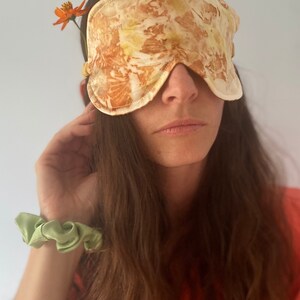 Botanically Dyed Silk Sleep Mask