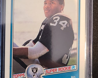 Carta Rookie di Topps Bo Jackson del 1988