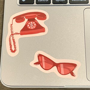 Ruby Retro Sticker Pack - Etsy