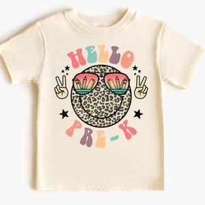 Hello Pre-K Shirt, Preschool Shirt, Hello Preschool, First Day Of School Kids Shirt, Back To School Shirts, Toddler Preschool Shirt