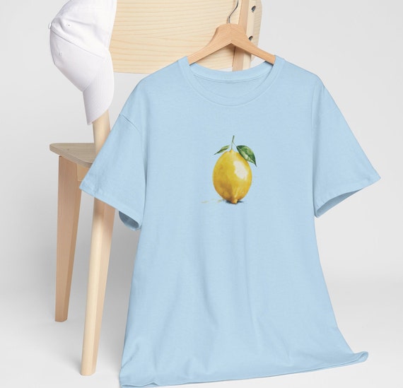 Lemon Graphic T-Shirt, Unisex Fresh Shirt, Summer Citrus
