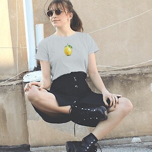 Fruit Shirt, Funny Summer T-Shirt, Lemon Graphic T-Shirt