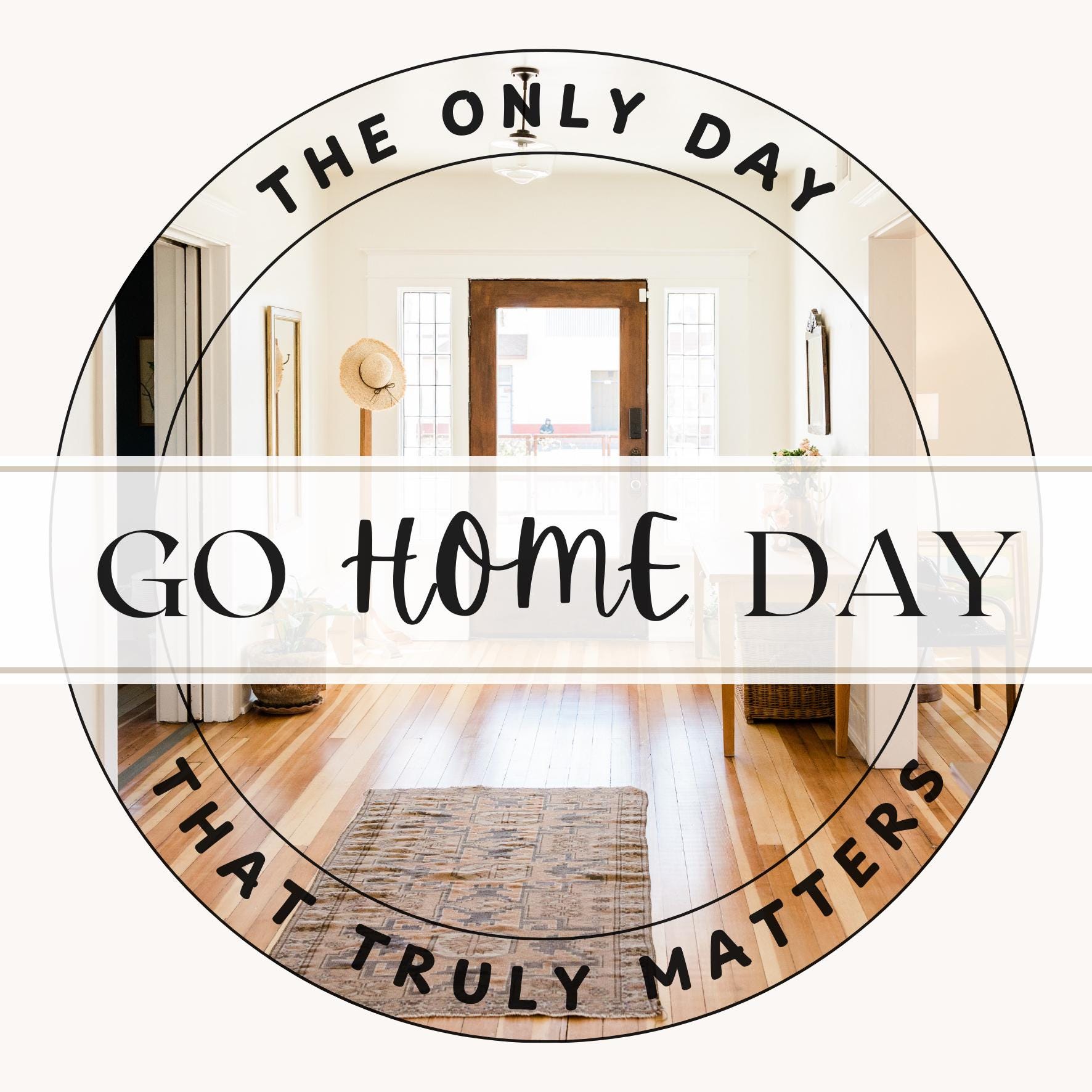 Only Day Go Home Day the Only Day That Matters Vinyl Sticker | Funny Flight ...