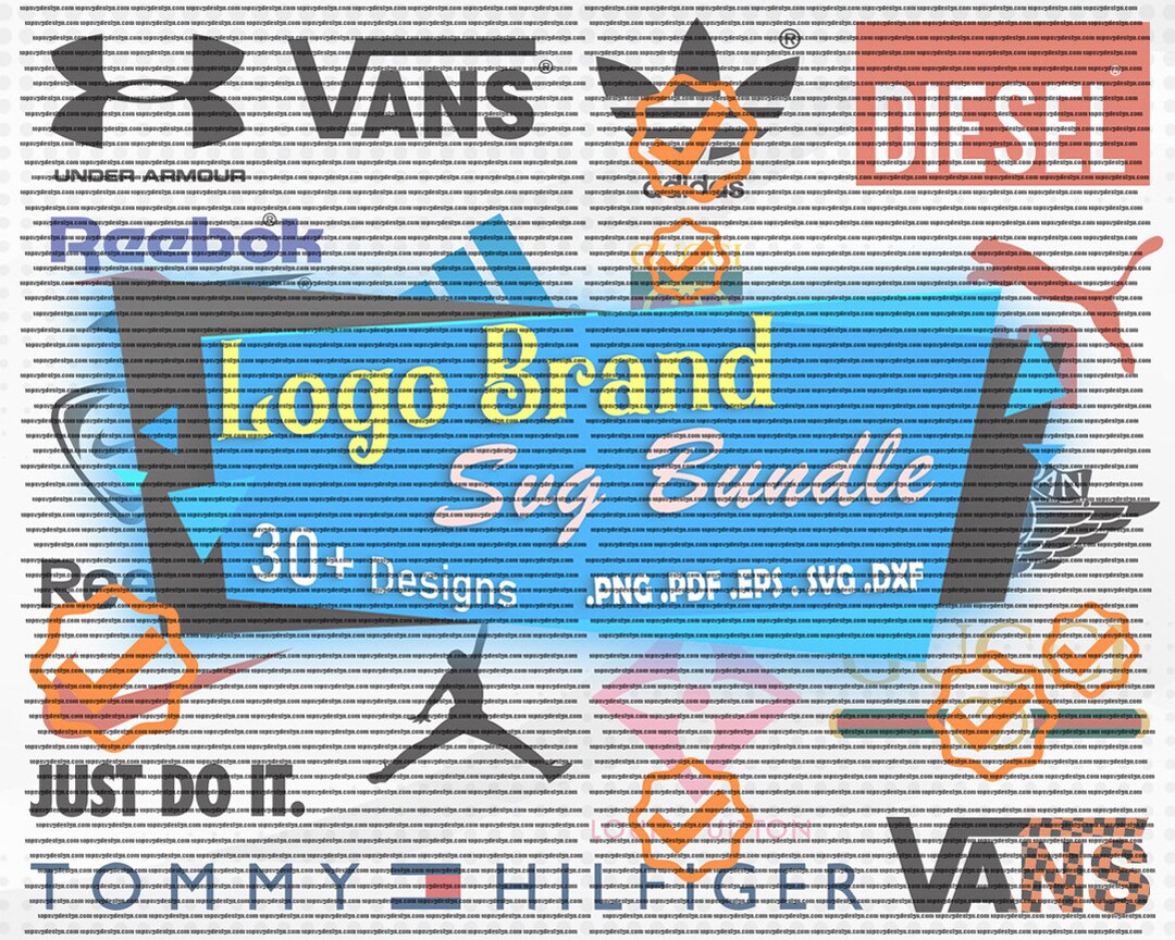 Top Trending Brand Logo Svg Bundle Luxury Logo Fashion Brand Etsy