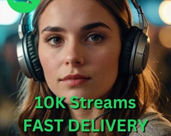 Spotify 10000 FLUX - LIVRAISON RAPIDE 10K